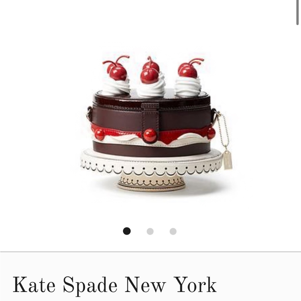 Kate Spade Red and White Clutch Wristlet